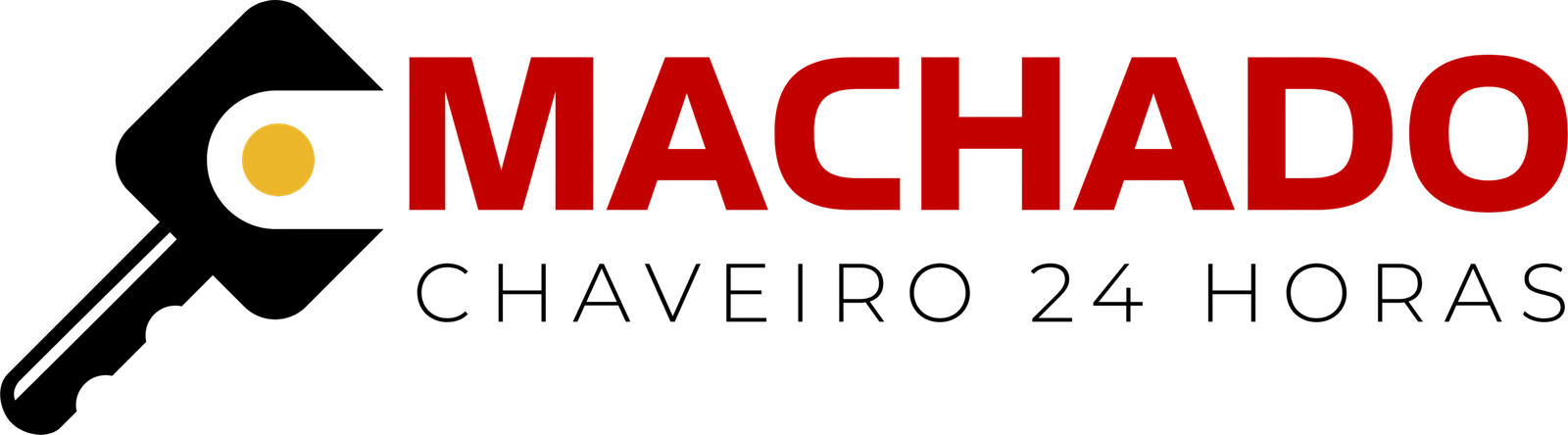 Logomarca Mchado Chaveiro 24 horas
